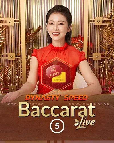 Dynasty Speed Baccarat 5 bij Wildies Casino